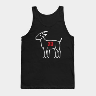 Michael Jordan - GOAT (G.O.A.T) - Chicago Bulls Tank Top